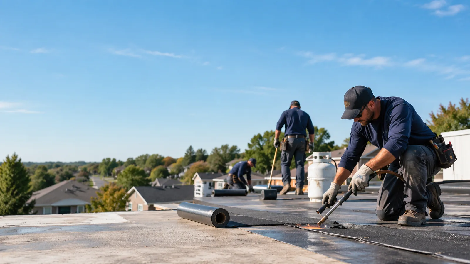 Flat Roof Leak Repair providers in Burchard, NE